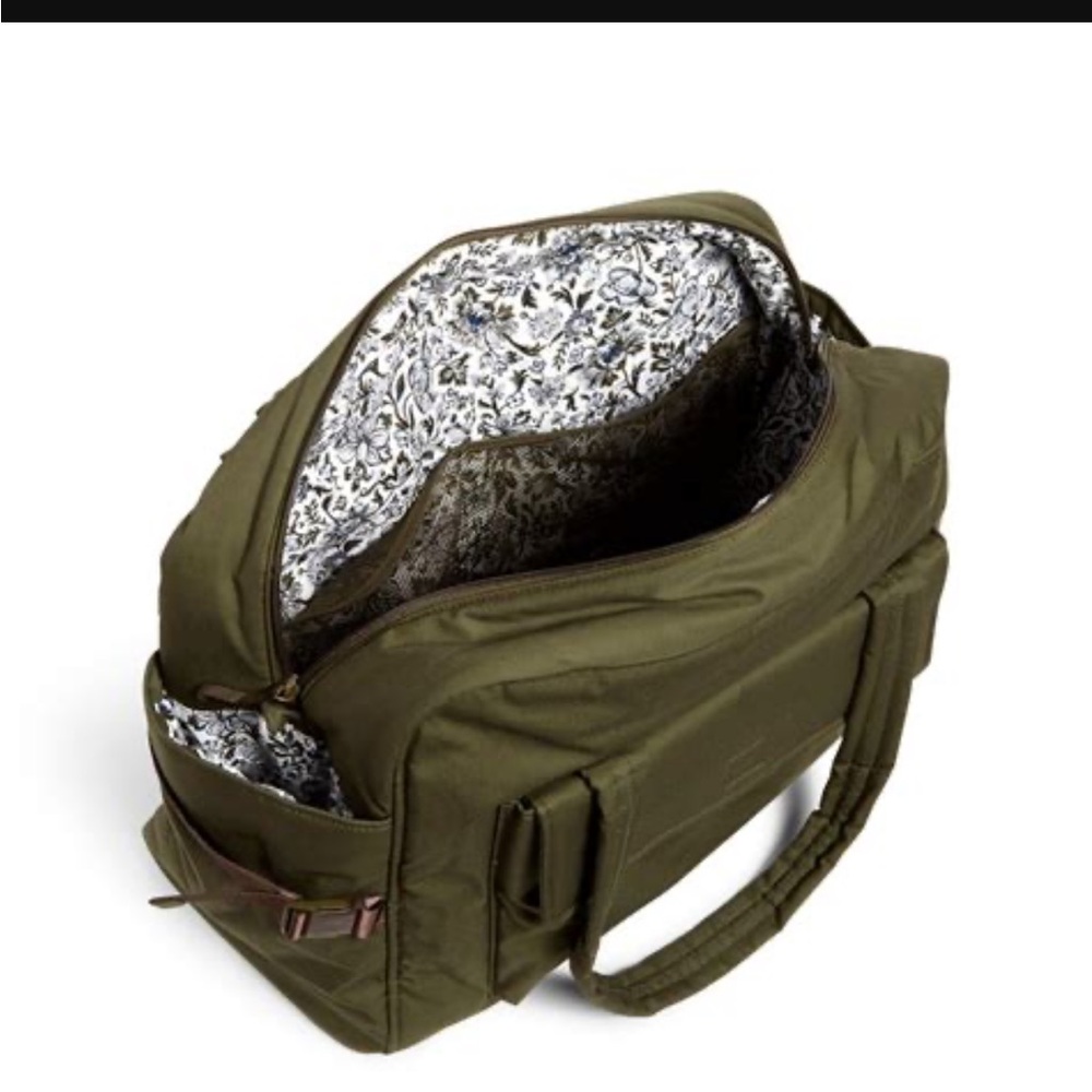 Vera Bradley Utility Travel Bag Olive Green
